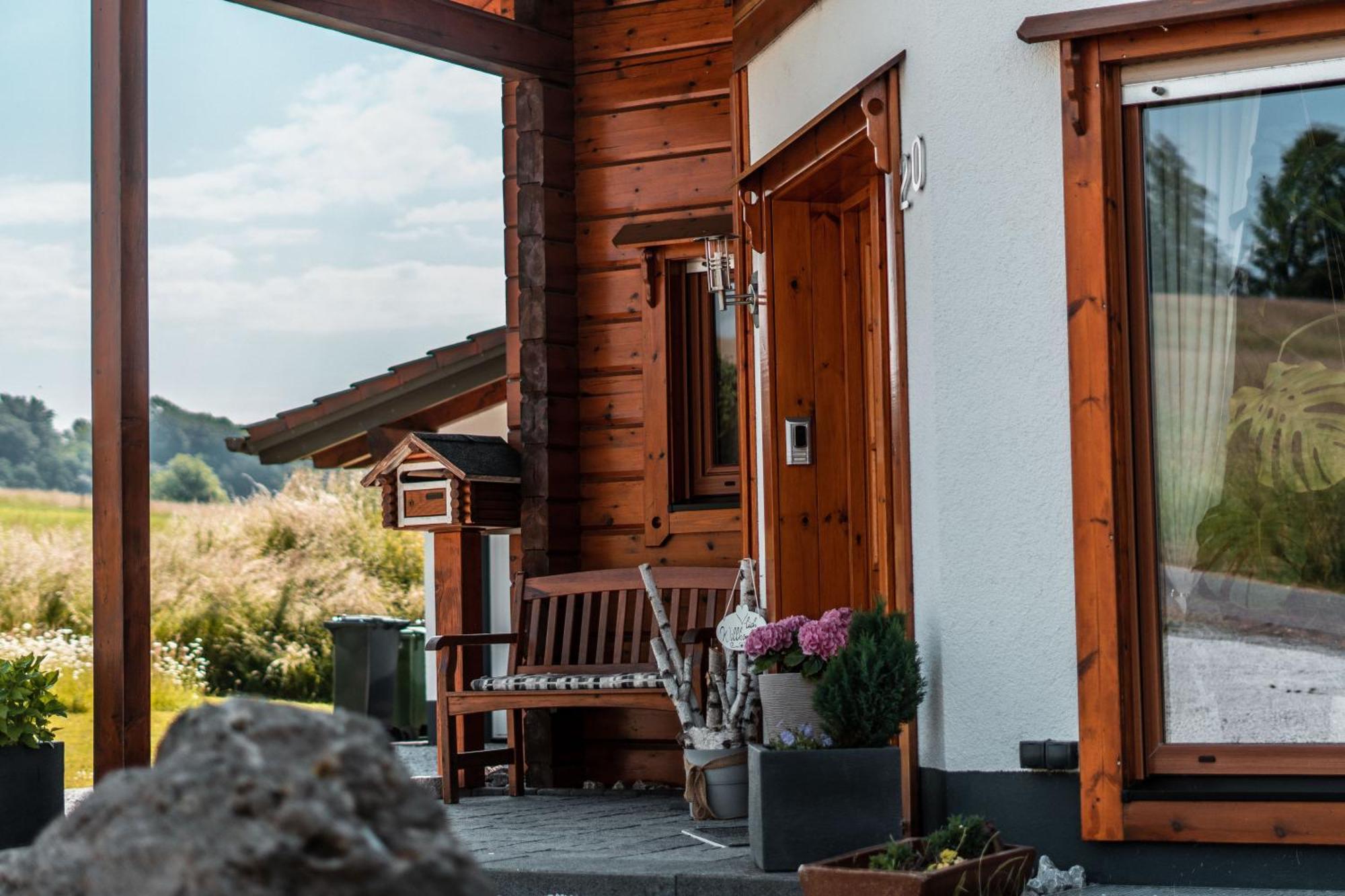 Steewer Landhaus Gemuetliche Ferienwohnung Bis 6 Pers In Ruhiger Ortsrandlage Stebach 외부 사진